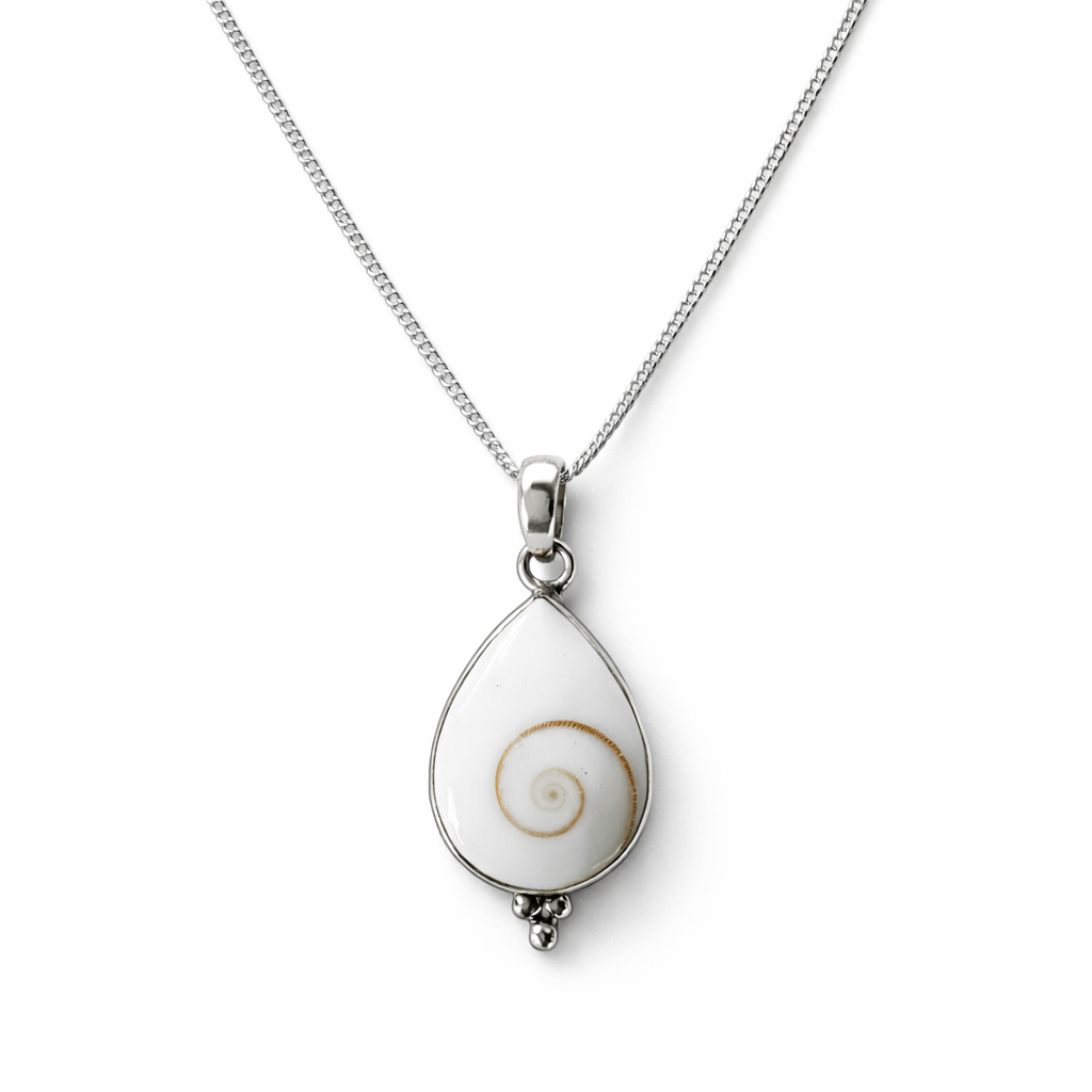 Shiva Shell Necklace | 925 Sterling Silver